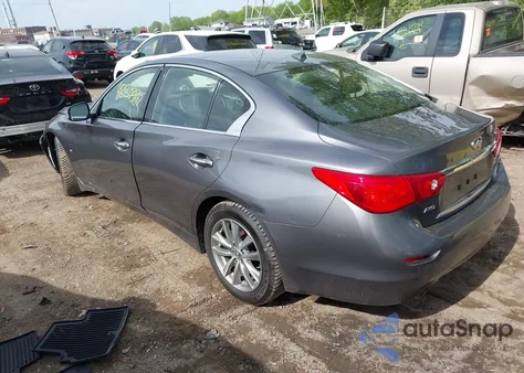 2015 Infiniti Q50 z USA, uszkodzony, nr VIN JN1BV7AR1FM398047